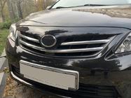 Toyota Corolla 2007-2013 Chromowane nakładki na grill (2010-2013, 3 szt, stal nierdzewna) zdjęcia 3