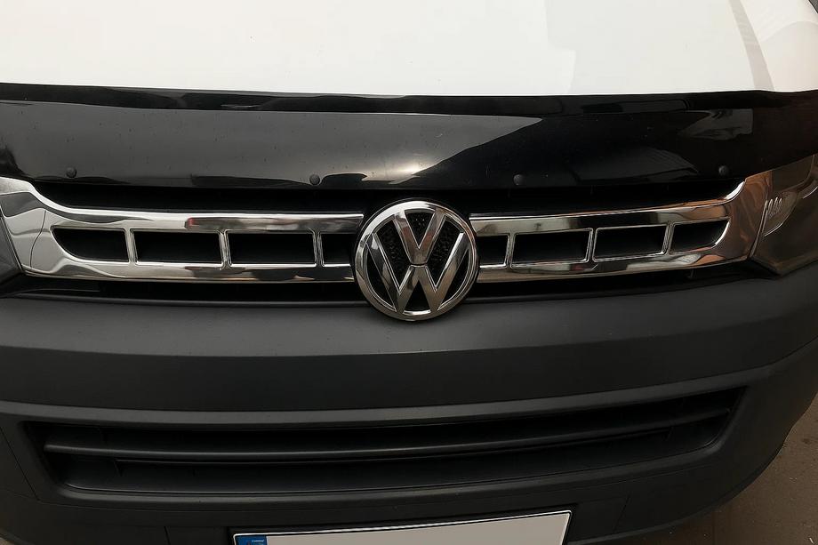 Volkswagen T5 2010-2015 Nakładki na Grilla Chromowane (Carmos, 2 szt., Stal Nierdzewna) Zdjęcia 4