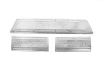 Volkswagen T5 2010-2015 Nakładki na wewnetrzne progi stal nierdzewna Carmos V3 (3 szt) zdjęcia 2