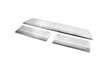Volkswagen T5 2010-2015 Nakładki na wewnetrzne progi stal nierdzewna Carmos V3 (3 szt) zdjęcia 3