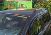 Opel Zafira B 2005–2011 Relingi dachowe aluminiowe (Caravan, chrom) zdjęcia 1
