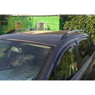 Relingi dachowe aluminiowe (Caravan, chrom)