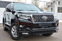 Toyota Land Cruiser Prado 150 2009-2023 Nakładki na przedni i tylny zderzak TRD (2017-) zdjęcia 1