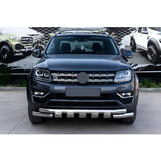 Osłona Przednia F3-08.7 (Stal Nierdzewna) Volkswagen Amarok 2010-2022 zdjęcia 1