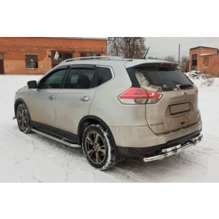 Tylny pałąk ochronny NSXT.13.6.B1-08 (stal nierdzewna) Nissan X-trail T32/Rogue 2014-2021 zdjęcia 4