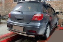 Mitsubishi Outlander 2001-2006 Pałąk Tylny AK002/2 (Stal Nierdzewna) zdjęcia 2