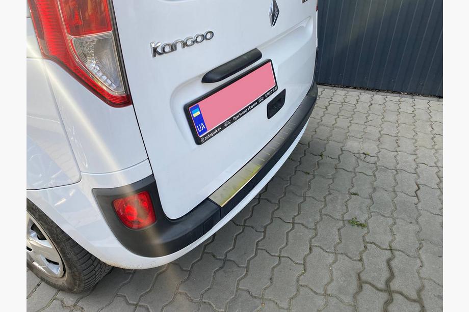 Renault Kangoo 2008–2020 Nakładka na tylny zderzak OmsaLine (2013+, Stal Nierdzewna) Zdjęcia 2