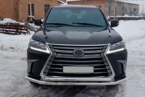 Lexus LX570/450d 2008-2022 Przedni Pałąk ST014 (2015+, Stal Nierdzewna) zdjęcia 6