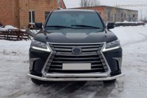 Lexus LX570/450d 2008-2022 Przedni Pałąk ST014 (2015+, Stal Nierdzewna) zdjęcia 5