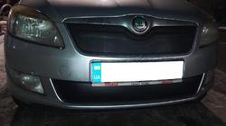 Skoda Fabia 2007-2014 Zimowa osłona na grill (2011-2014, górna) zdjęcia 2
