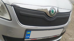 Skoda Fabia 2007-2014 Zimowa osłona na grill (2011-2014, górna) zdjęcia 1