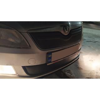 Zimowa osłona na grill (2011-2014, górna) Skoda Fabia 2007-2014 zdjęcia 3