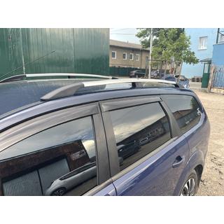 Relingi dachowe aluminiowe (Caravan, chrom) Ford Focus II 2005-2008 zdjęcia 2