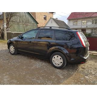 Relingi Dachowe Aluminiowe (Caravan, Czarny) Ford Focus II 2005-2008 zdjęcia 2