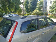 Ford Focus II 2008-2011 Relingi dachowe aluminiowe (Caravan, chrom) zdjęcia 5