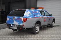Mitsubishi L200 2006-2015 Hardtop Canopy Commercial zdjęcia 2
