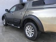 Mitsubishi L200 2015-2024 Listwy drzwiowe OmsaLine (ABS) zdjęcia 2