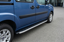 Fiat Doblo I 2001-2005 Progi Boczné Fullmond (2 szt, aluminium) zdjęcia 1