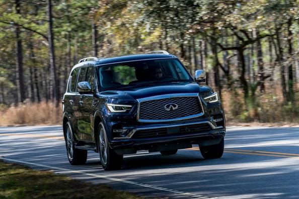 Przegląd nagrody suv Infiniti QX80