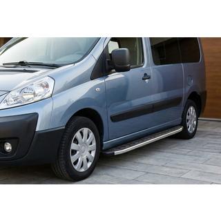 Progi boczne Fullmond (2 szt., aluminium) Citroen Jumpy 2007–2017 zdjęcia 1
