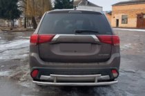 Mitsubishi Outlander 2012-2021 Pałąk Tylny AK004-2 (Stal Nierdzewna) zdjęcia 2
