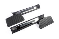 Toyota Land Cruiser 200 2007-2021 Plastikowe nakladki progowe z podswietleniem (czarne) zdjęcia 6