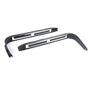 Plastikowe nakladki progowe z podswietleniem (czarne) Toyota Land Cruiser 200 2007-2021 zdjęcia 3