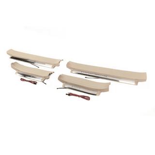 Podświetlane listwy progowe (beżowe) Toyota Land Cruiser Prado 150 2009-2023 zdjęcia 2