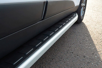 Hyundai IX-35 2010-2015 Progi boczne Fullmond (2 szt., aluminium) zdjęcia 5