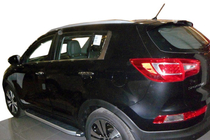 Kia Sportage 2010-2015 Progi Boczné Fullmond (2 szt, aluminium) zdjęcia 5