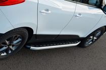 Kia Sportage 2010-2015 Progi Boczné Fullmond (2 szt, aluminium) zdjęcia 2