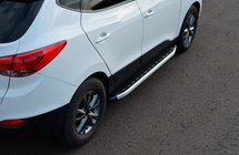 Kia Sportage 2010-2015 Progi Boczné Fullmond (2 szt, aluminium) zdjęcia 3