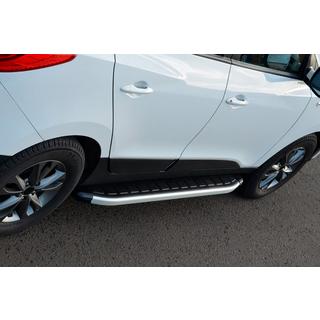 Progi Boczné Fullmond (2 szt, aluminium) Kia Sportage 2010-2015 zdjęcia 2