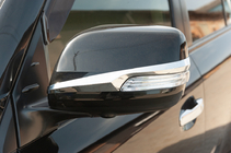 Toyota Land Cruiser 200 2007-2021 Nakładki na Lusterka 2012-2021 (2 szt, Chrom) zdjęcia 1
