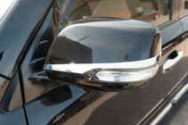 Toyota Land Cruiser 200 2007-2021 Nakładki na Lusterka 2012-2021 (2 szt, Chrom) zdjęcia 2