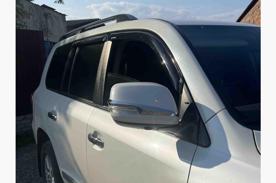 Toyota Land Cruiser 200 2007-2021 Nakładki na Lusterka 2012-2021 (2 szt, Chrom) Zdjęcia 14