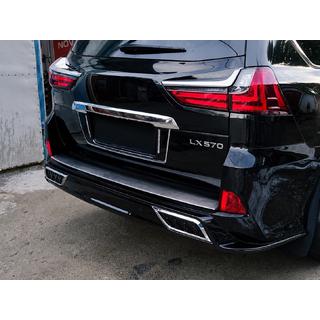 Wkład tylnego zderzaka z chromem (2016+) Lexus LX570/450d 2008-2022 zdjęcia 3