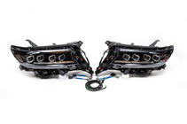 Toyota Land Cruiser Prado 150 2009-2023 Reflektory przednie Lexus-Design 4-LED V1 (2017+, 2 szt.) zdjęcia 5