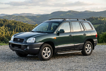 Hyundai Santa Fe 1 2000-2006 Progi Boczné Fullmond (2 szt, aluminium) zdjęcia 1