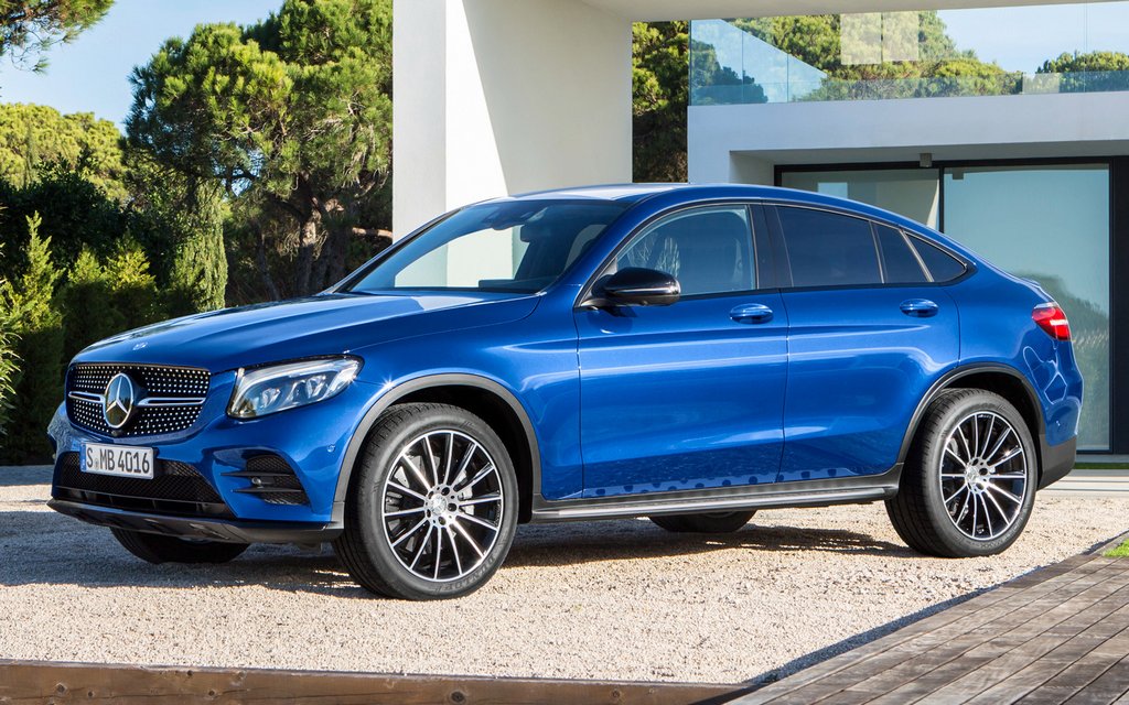 Recenzja crossovera Mercedes-Benz GLC Coupe w stylu coupe