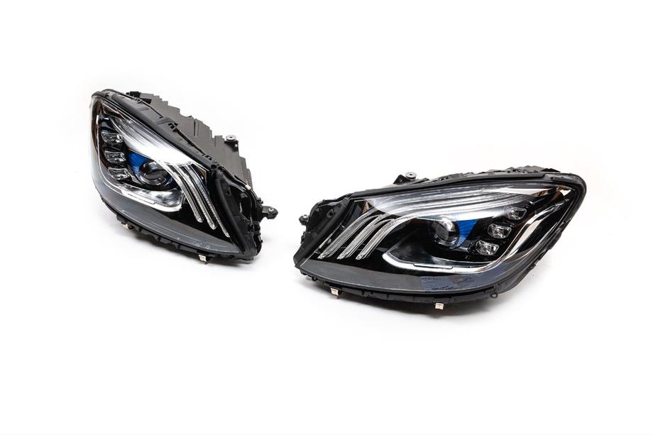 Mercedes S-class W222 2013-2022 Reflektory Przednie Facelift z Modulami Sterujacymi (OEM) Image