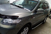 Hyundai Santa Fe 2 2006-2012 Progi Boczné Fullmond (2 szt, aluminium) zdjęcia 8