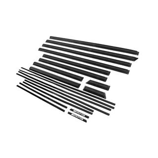 Czarne listwy drzwiowe w zestawie (design 2019) zdjęcia 4