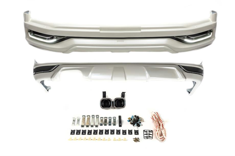Toyota Land Cruiser 200 2007-2021 Zestaw body kit 2016↗ (Modelista V2-LED) Biały Image
