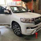 Toyota Land Cruiser 200 2007-2021 Nakładka przednia 2016↗ (styl ME, dolna dokładka) Biały zdjęcia 5