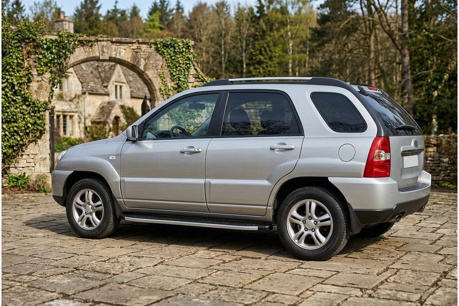 Kia Sportage 2004-2010 Progi Boczné Fullmond (2 szt, aluminium) Image