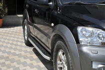 Kia Sorento I BL 2002-2009 Progi boczne Fullmond (2 szt., aluminium) zdjęcia 1
