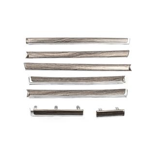 Drewniane wstawki na drzwi (ciemne drewno) Toyota Land Cruiser 200 2007-2021 zdjęcia 1