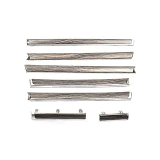 Drewniane wstawki na drzwi (ciemne drewno) Toyota Land Cruiser 200 2007-2021 zdjęcia 1