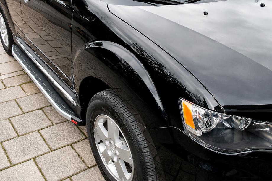 Mitsubishi Outlander 2006-2012 Progi Boczné Fullmond (2 szt, aluminium) Image